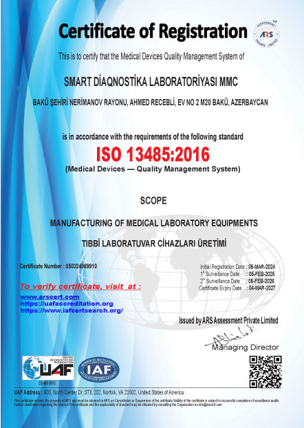 Accreditation Certificate 1